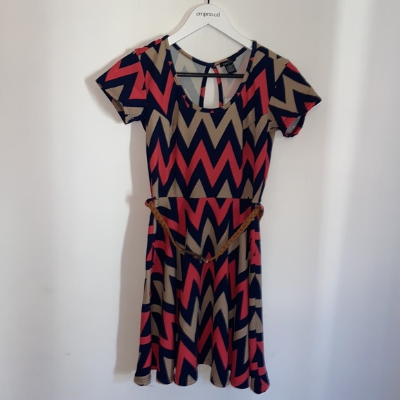 RUE 21 Colouful Dress Size M - Picture 2 of 7